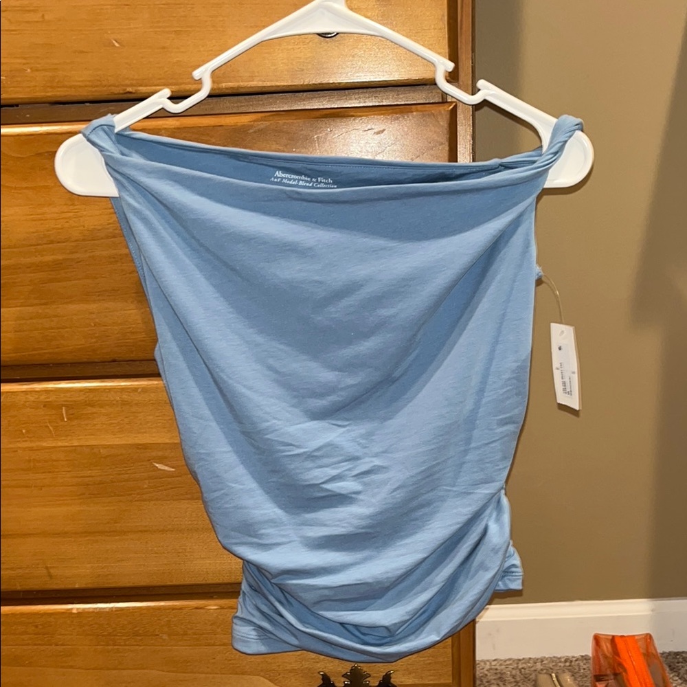 Abercrombie and Fitch asymmetrical twist top